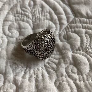 Elegant Silver  Ring Used good condition